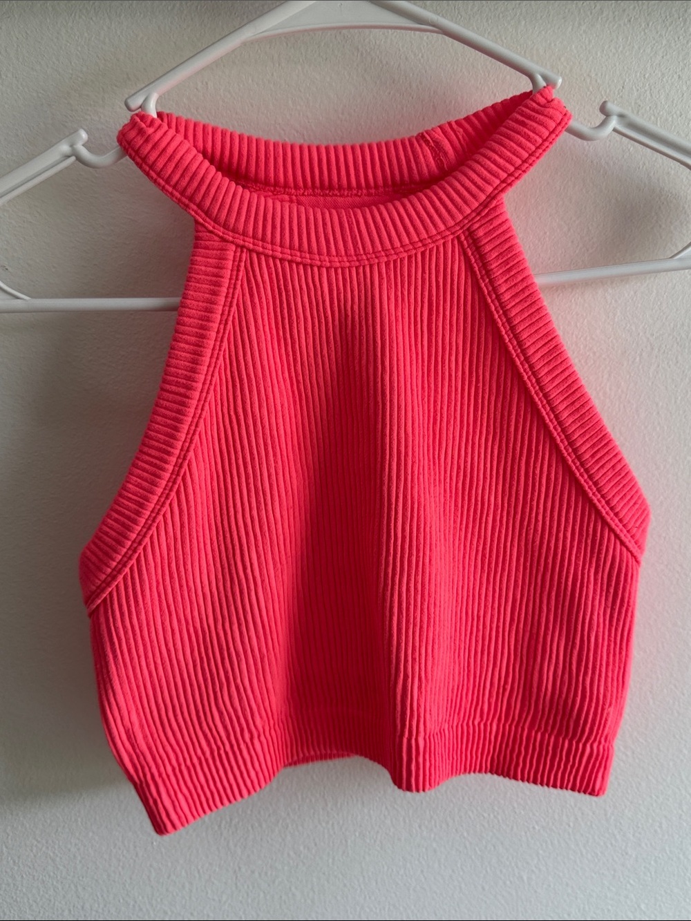 Aerie Superchill Seamless High Neck Bra Top size small